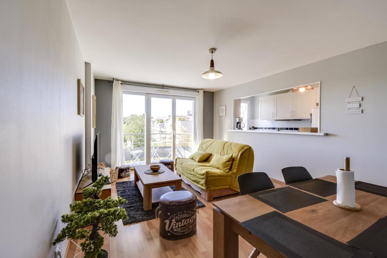 Chic Apart With Parking And Balcony Apartamento Cergy Exterior foto