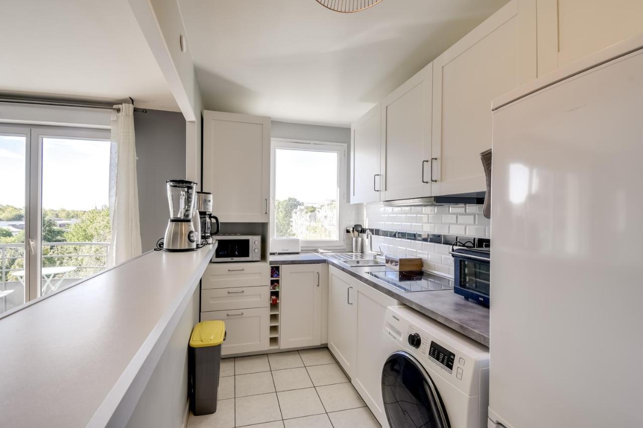 Chic Apart With Parking And Balcony Apartamento Cergy Exterior foto